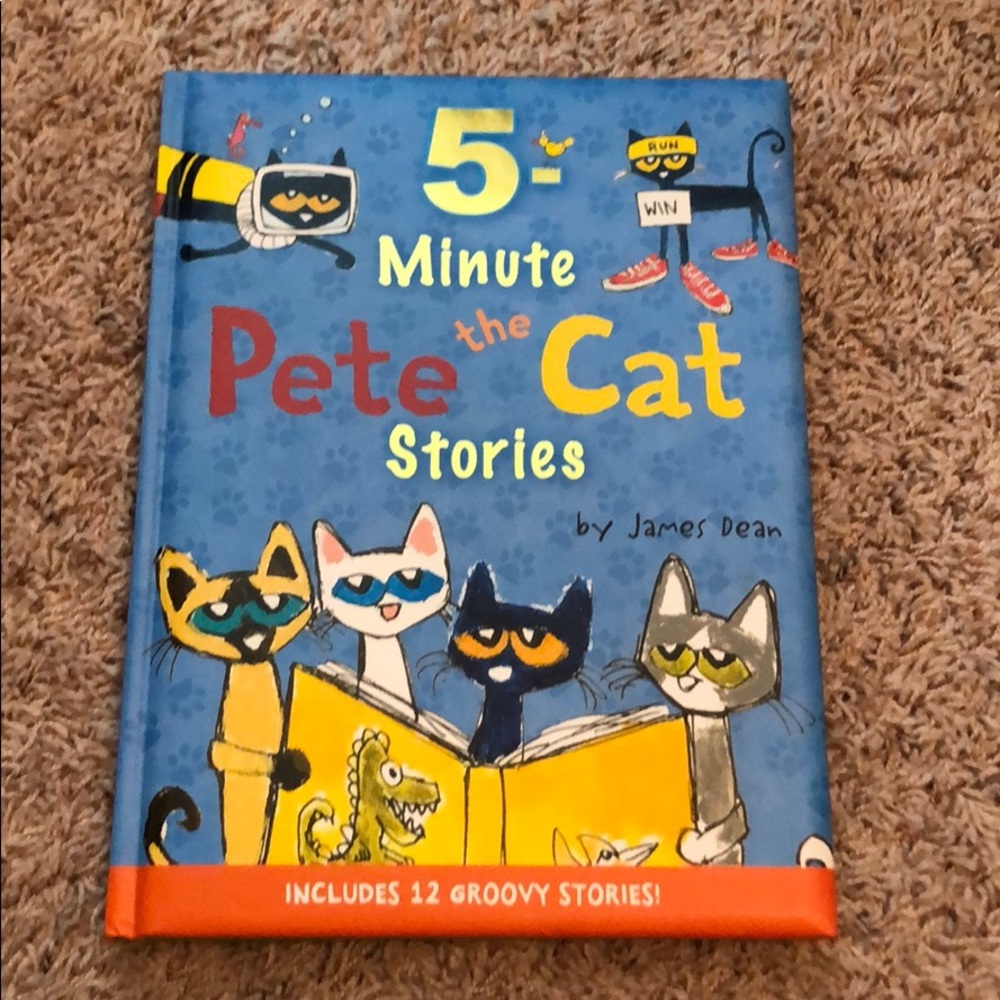 5 minute Pete the Cat stories hardcover